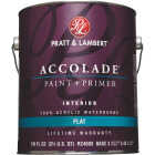 Pratt & Lambert Accolade 100% Acrylic Paint & Primer Flat Interior Wall Paint, Base 3, 1 Gal. Image 2