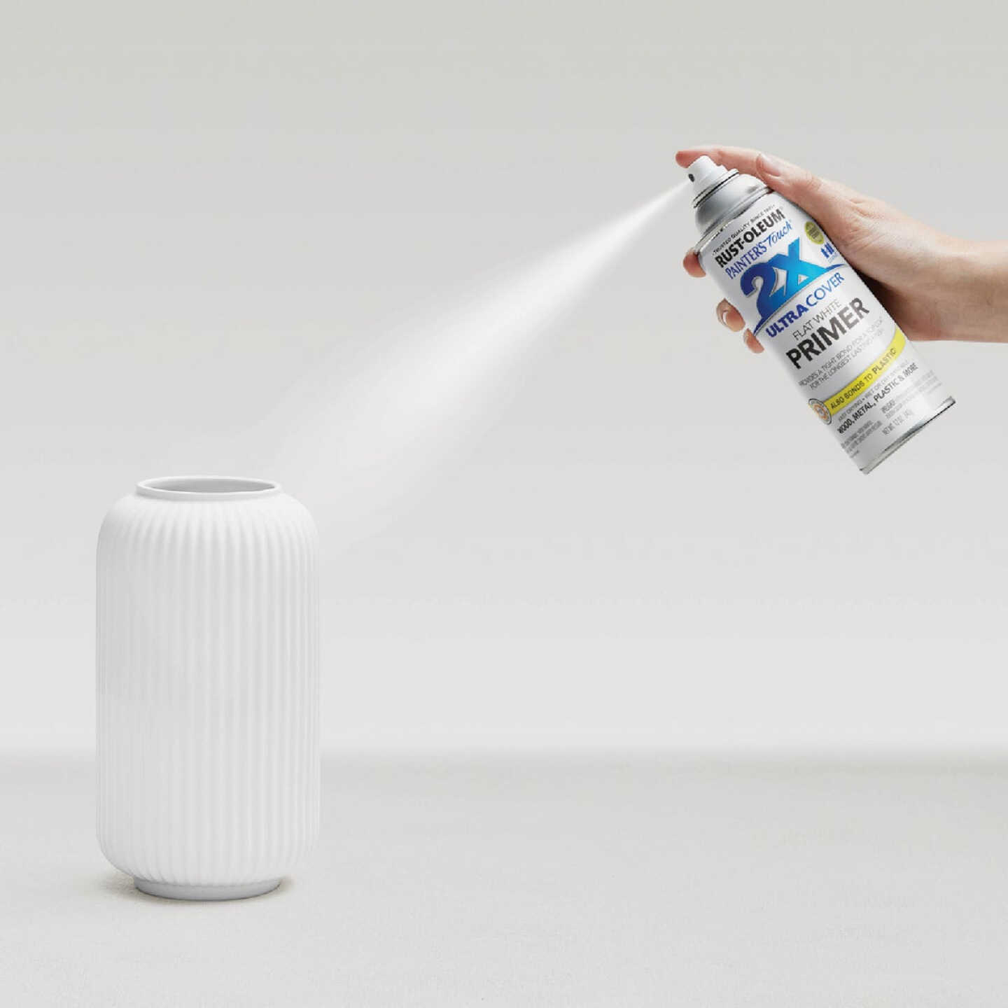 Rust-Oleum Painter's Touch 2X Ultra Cover White Spray Paint Primer Image 7