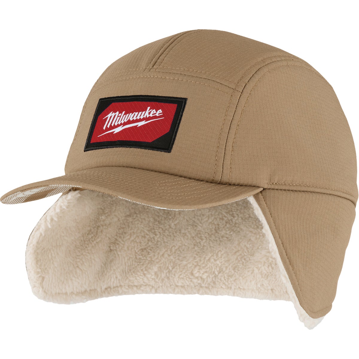 Milwaukee Khaki Large/Extra-Large Sherpa-Lined Hat