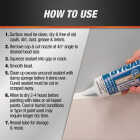 Dap Dynaflex 230 5.5 Oz. 100% Waterproof Window, Door, Siding & Trim Elastomeric Sealant, White Image 5
