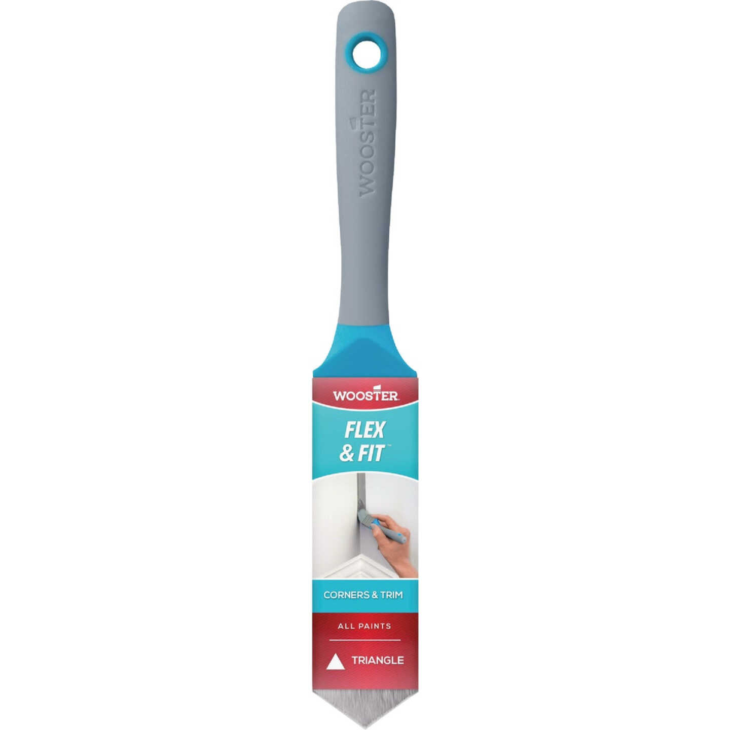 Wooster Flex & Fit Triangle Bristle Paint Brush Image 1