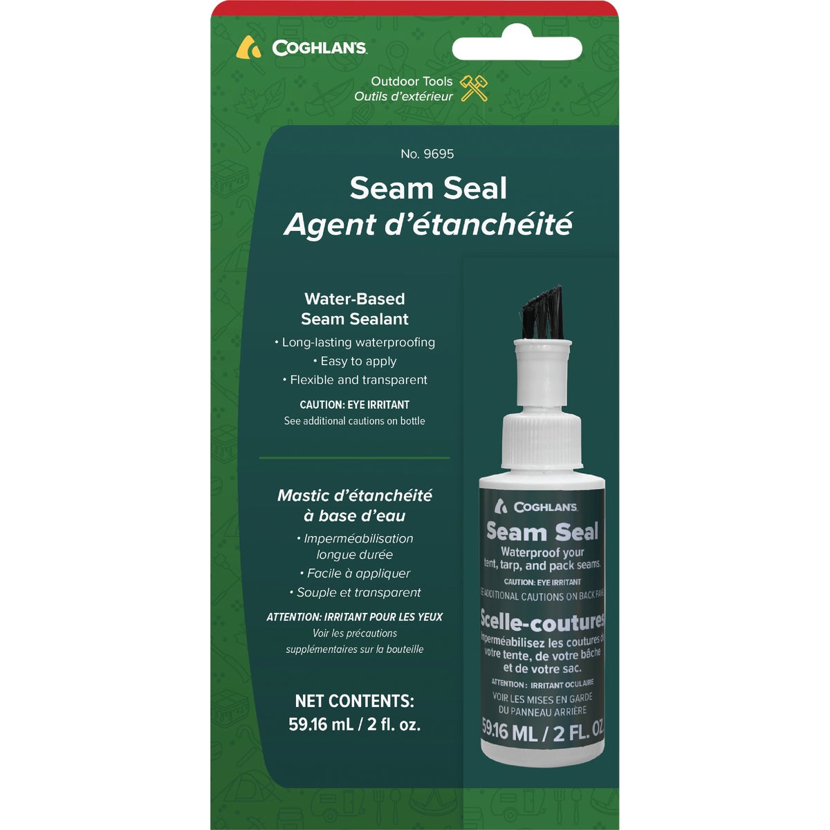 Coghlans 2 Fl. Oz. Transparent Gel Seam Seal