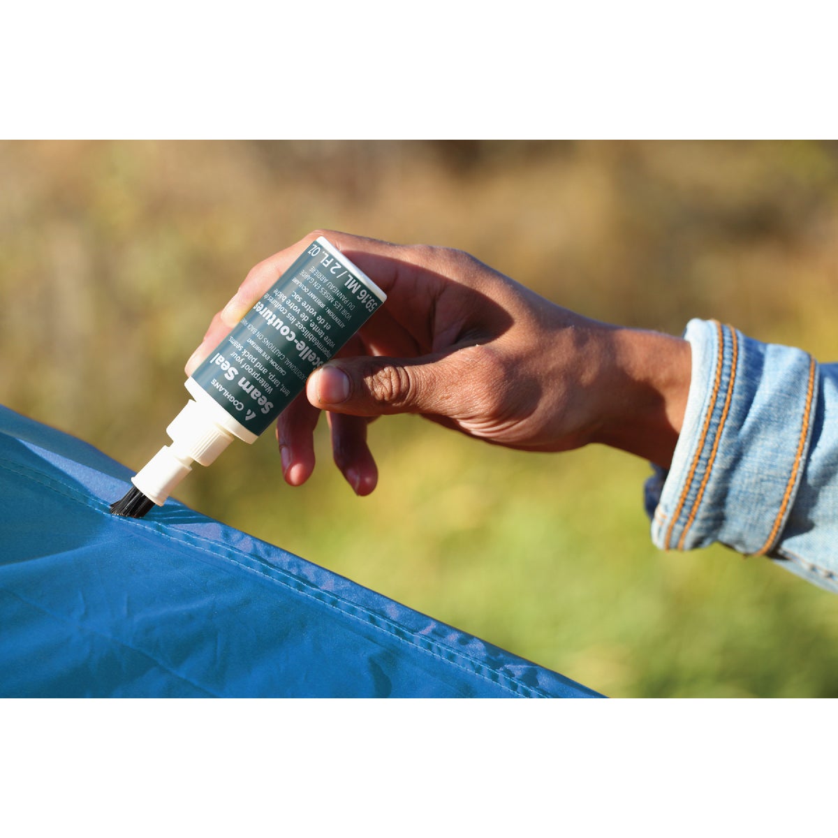 Coghlans 2 Fl. Oz. Transparent Gel Seam Seal Image 2