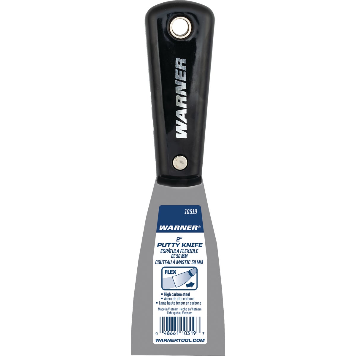 Warner Painter's Series 2 In. Flex Carbon Steel Putty Knife Image 2