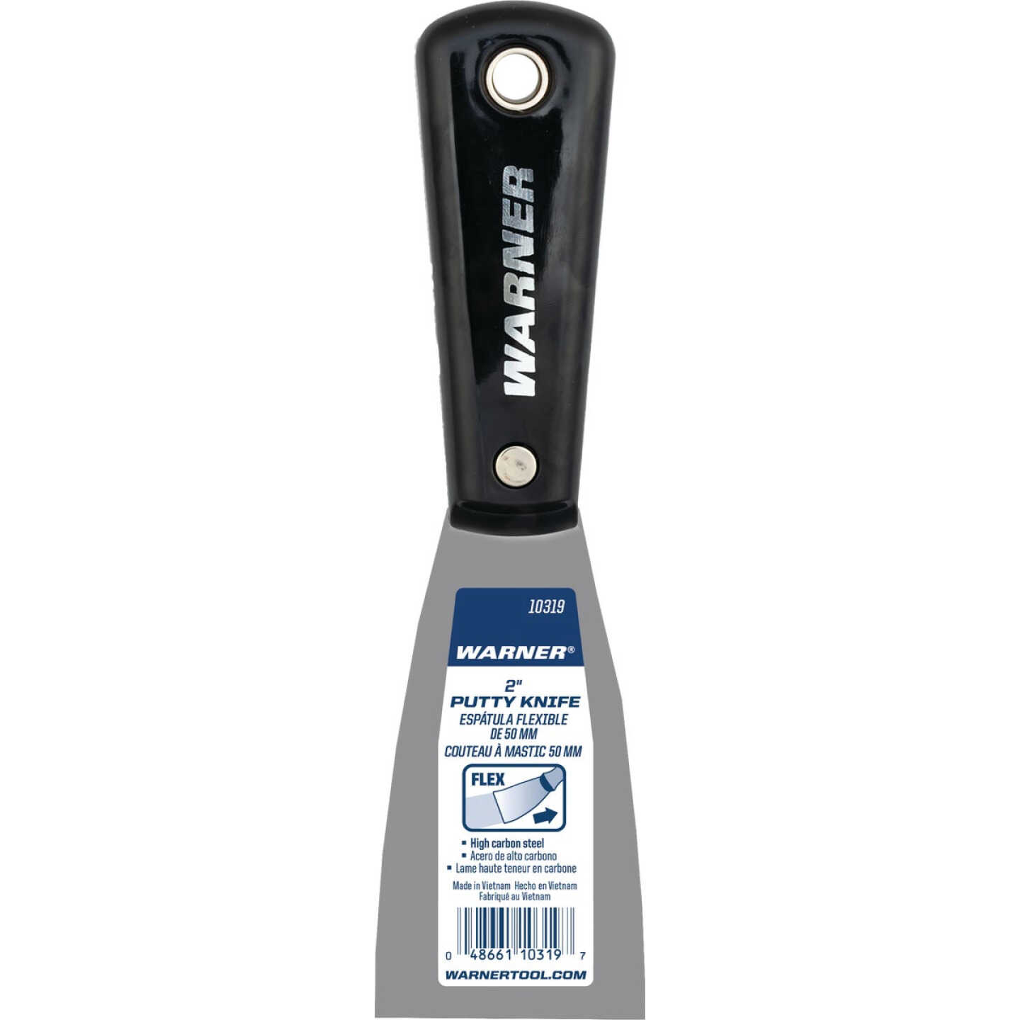 Warner Painter's Series 2 In. Flex Carbon Steel Putty Knife Image 2