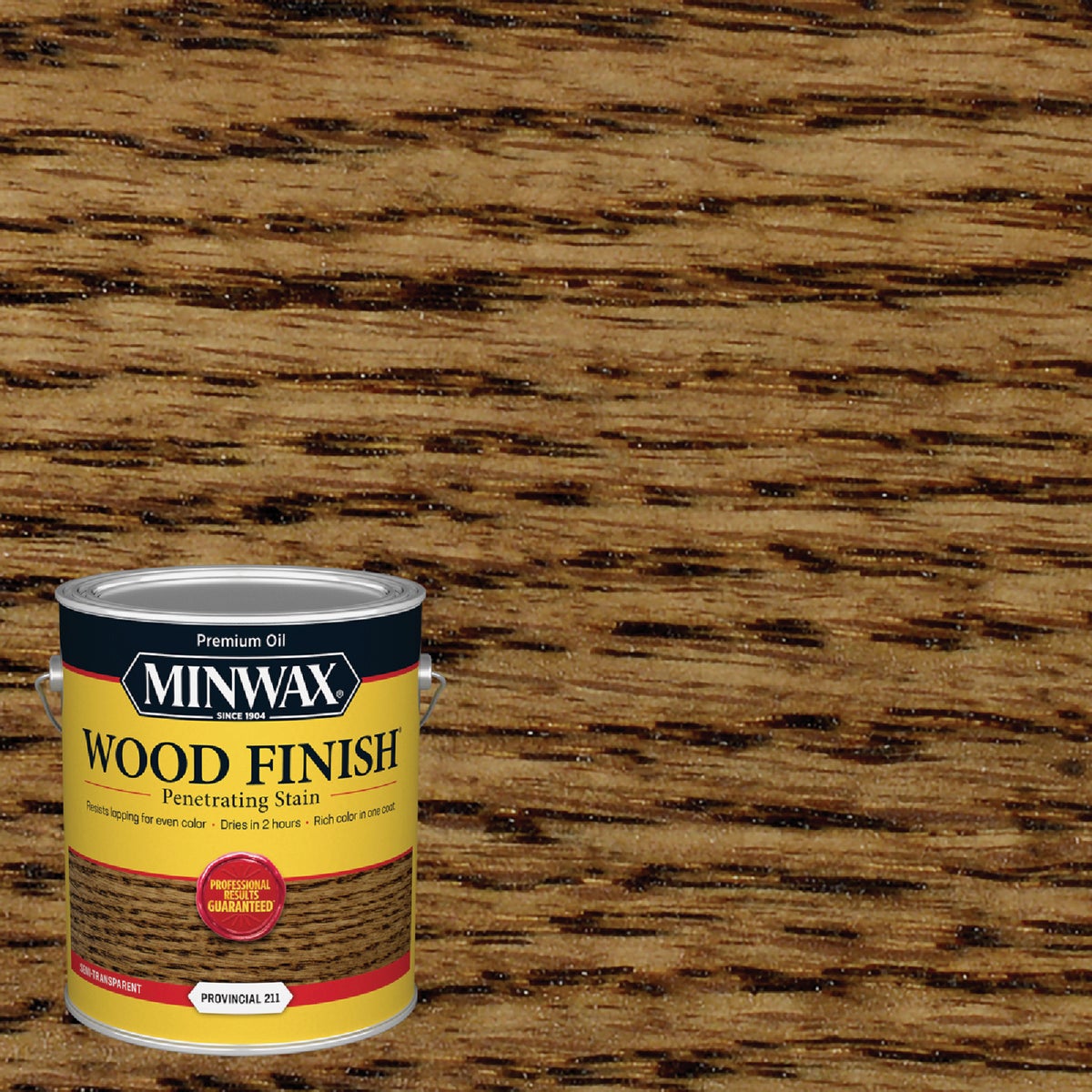Minwax Wood Finish Penetrating Stain, Provincial, 1 Gal. Image 1