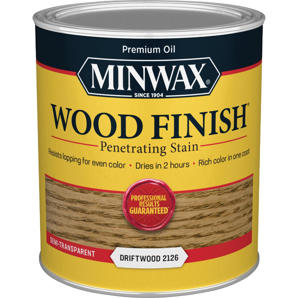 Minwax Wood Finish Penetrating Stain, Driftwood, 1 Qt. Image 7