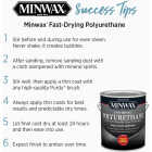 Minwax Satin Fast-Drying Interior Polyurethane, 1 Gal. Image 6