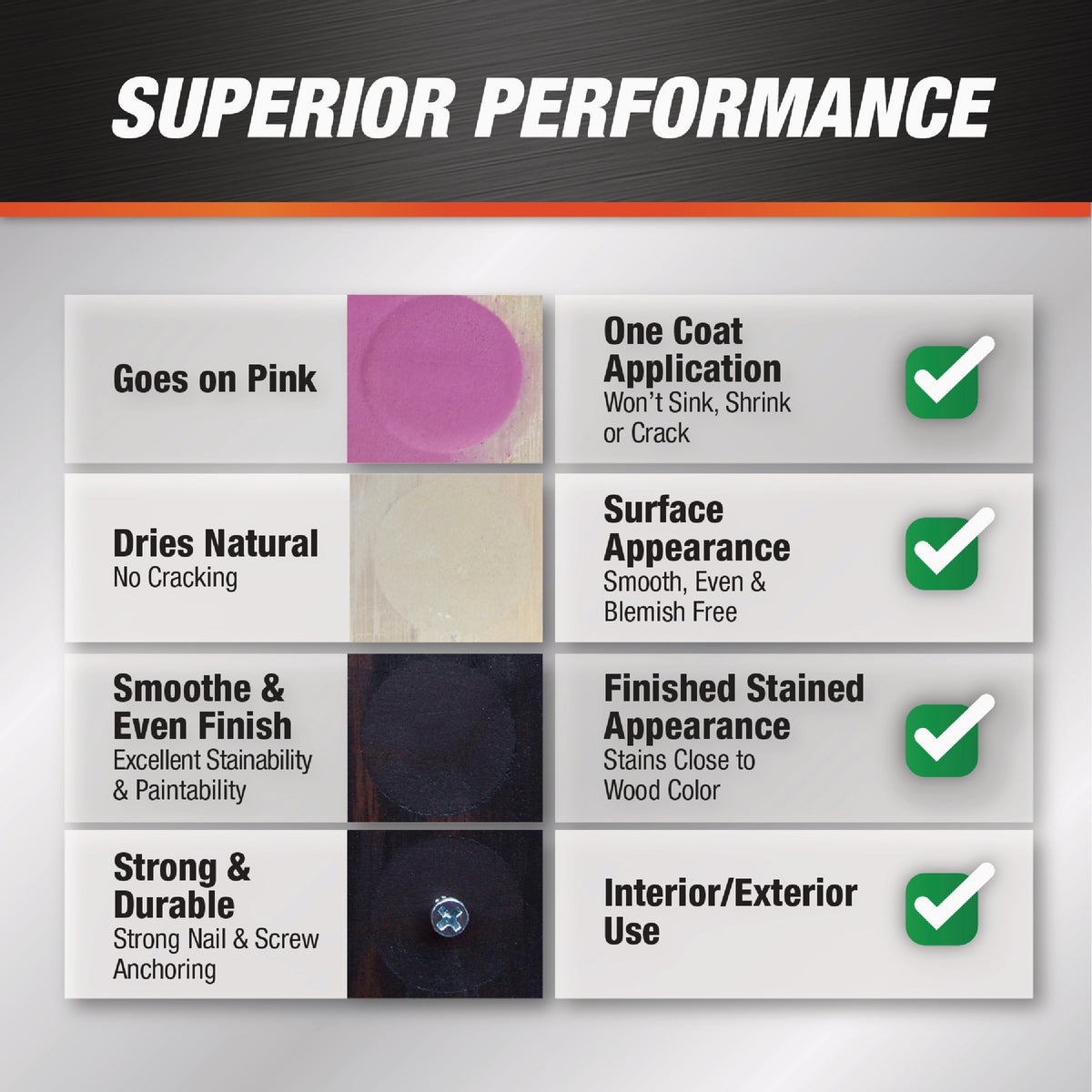 Dap Plastic Wood-X Wood Filler Repair Kit Image 4