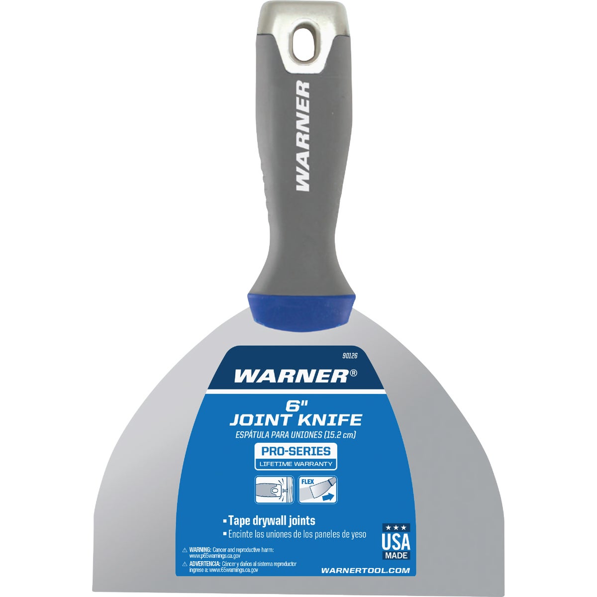 Warner ProGrip 6 In. Flex Joint Knife with Hammer Cap