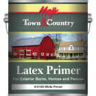 Majic Town and Country Exterior Barn and Fence Latex Primer, White, 1 Gal. Image 1