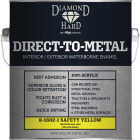 Majic Diamond Hard Direct-To-Metal Acrylic Paint, Safety Yellow, 1 Gal. Image 1