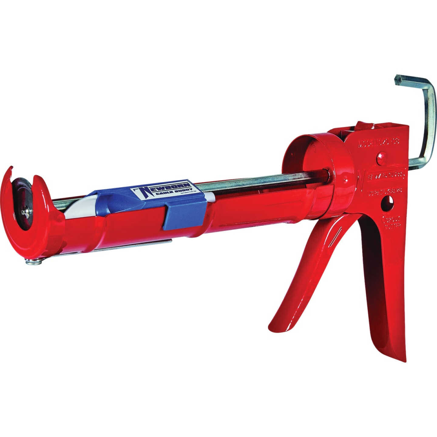 Newborn 10 Oz. Hex Rod Caulk Gun with Buddy Finishing Tool Image 1