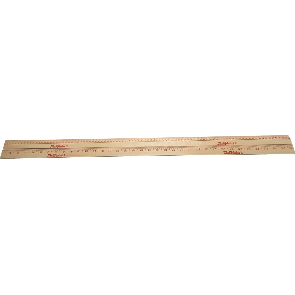 True Value 36 In. Poplar Wood Yardstick