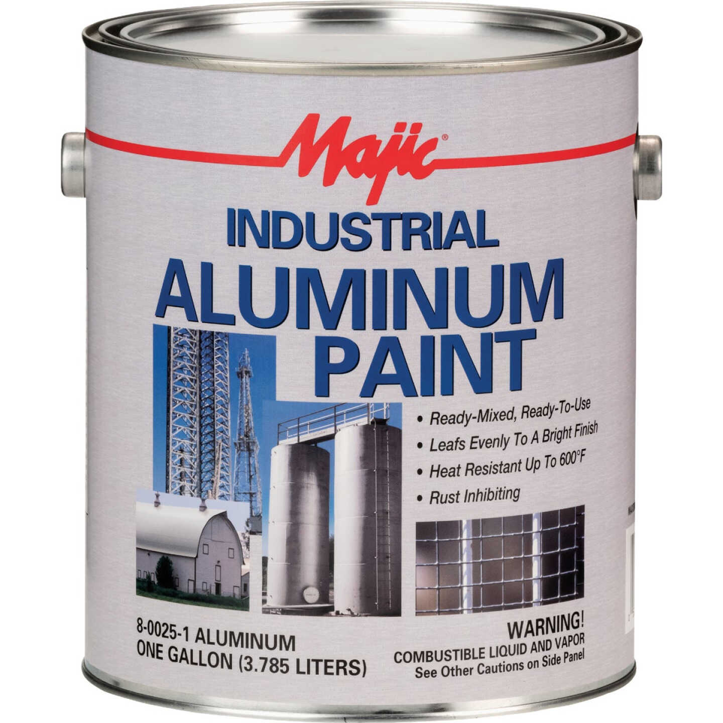 MAJIC Industrial Aluminum Paint, 1 Gal. Image 1