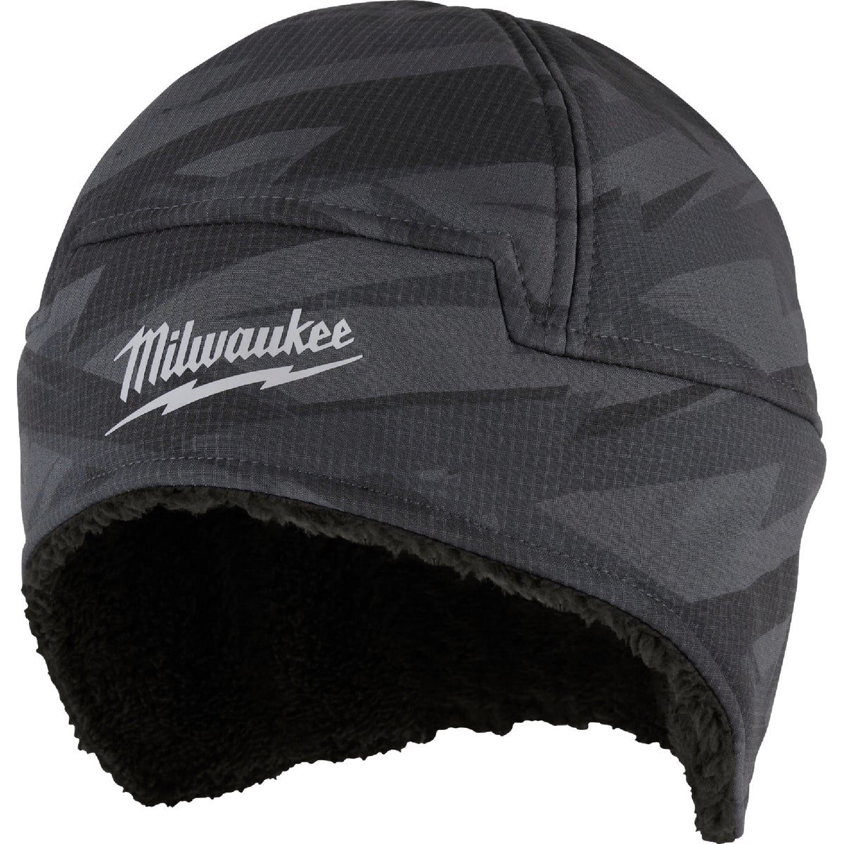 Milwaukee Black Camouflage Large/Extra-Large Sherpa-Lined Beanie