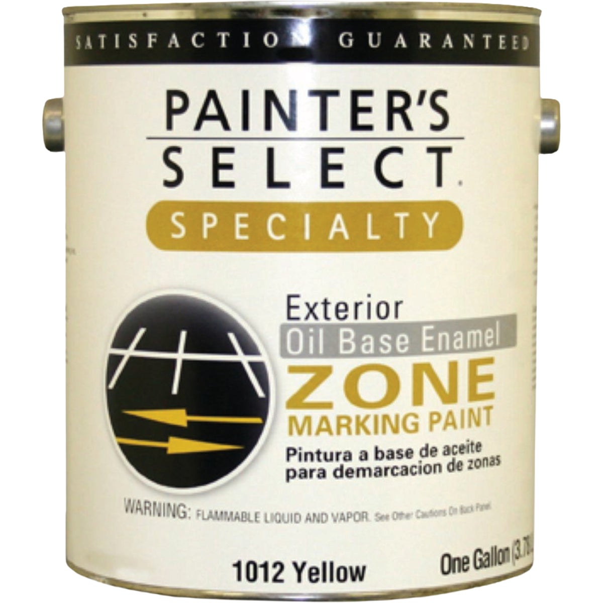 Painter's Select Specialty Yellow Flat Oil-Based Field & Zone Marking Paint, 1 Gal.