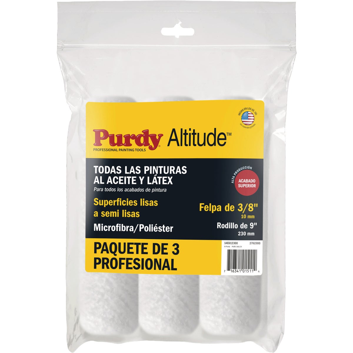 Purdy Altitude 9 In. x 3/8 In. Paint Roller Cover (3-Pack) Image 1