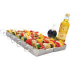 GrillPro Stainless Steel Kebab Grill Rack with Skewers Image 3