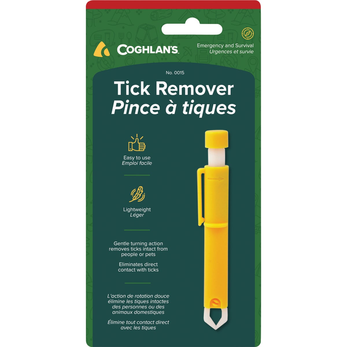 Coghlans Plastic Tick Remover