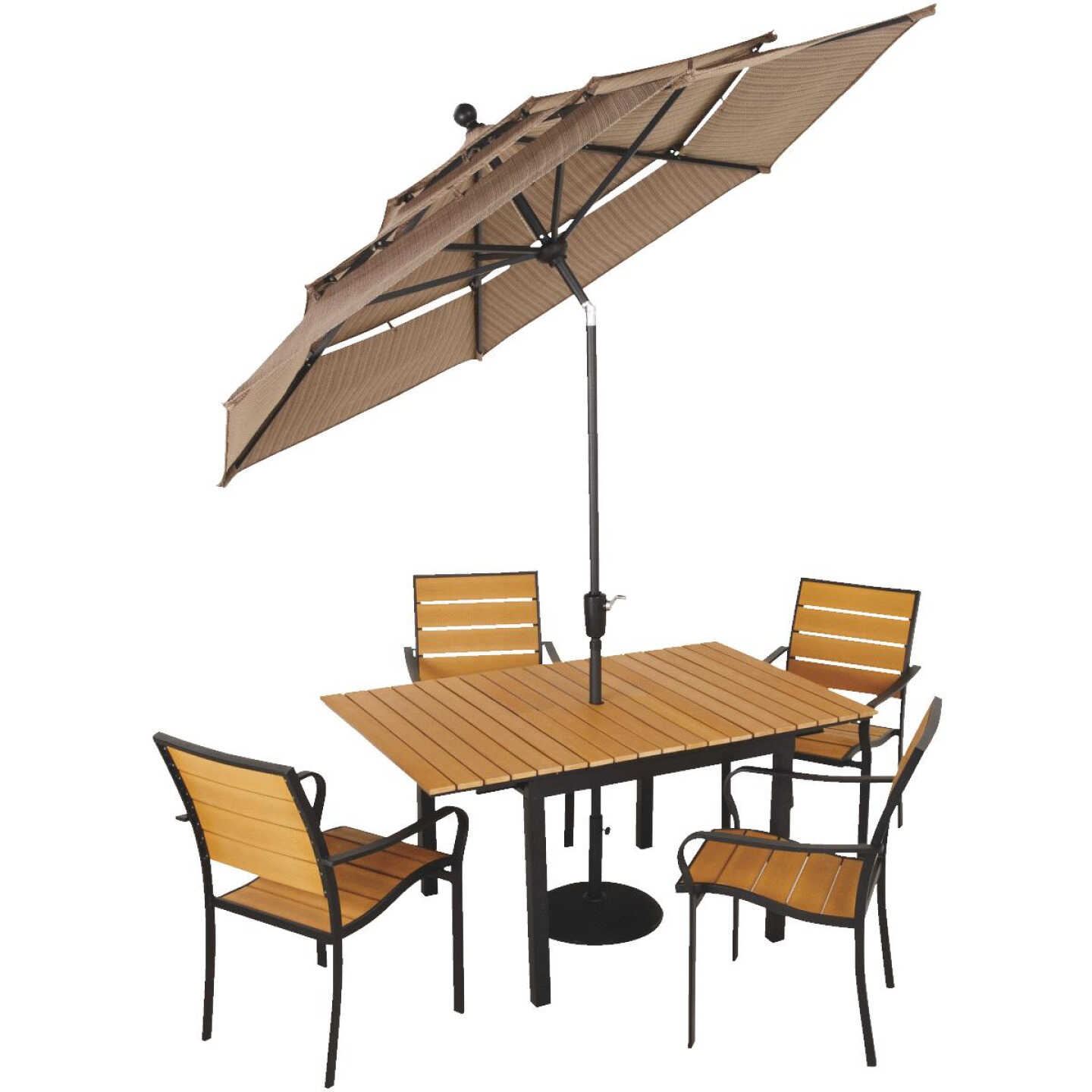 5PC FAUX WOOD SET Image 15