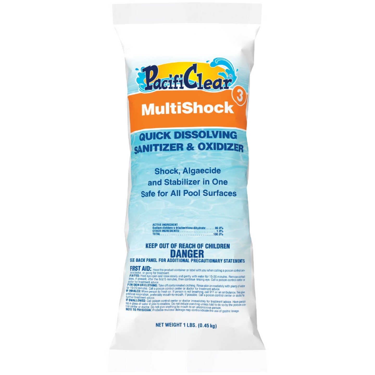 PacifiClear 1 Lb. MultiShock Granule Image 1