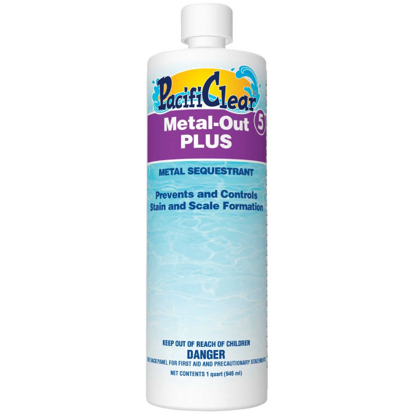PacifiClear 1 Qt. Liquid Metal-Out Plus Metal Control Image 1