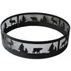 Outdoor Expressions 36 In. Antique Bronze Steel Fire Ring Image 4