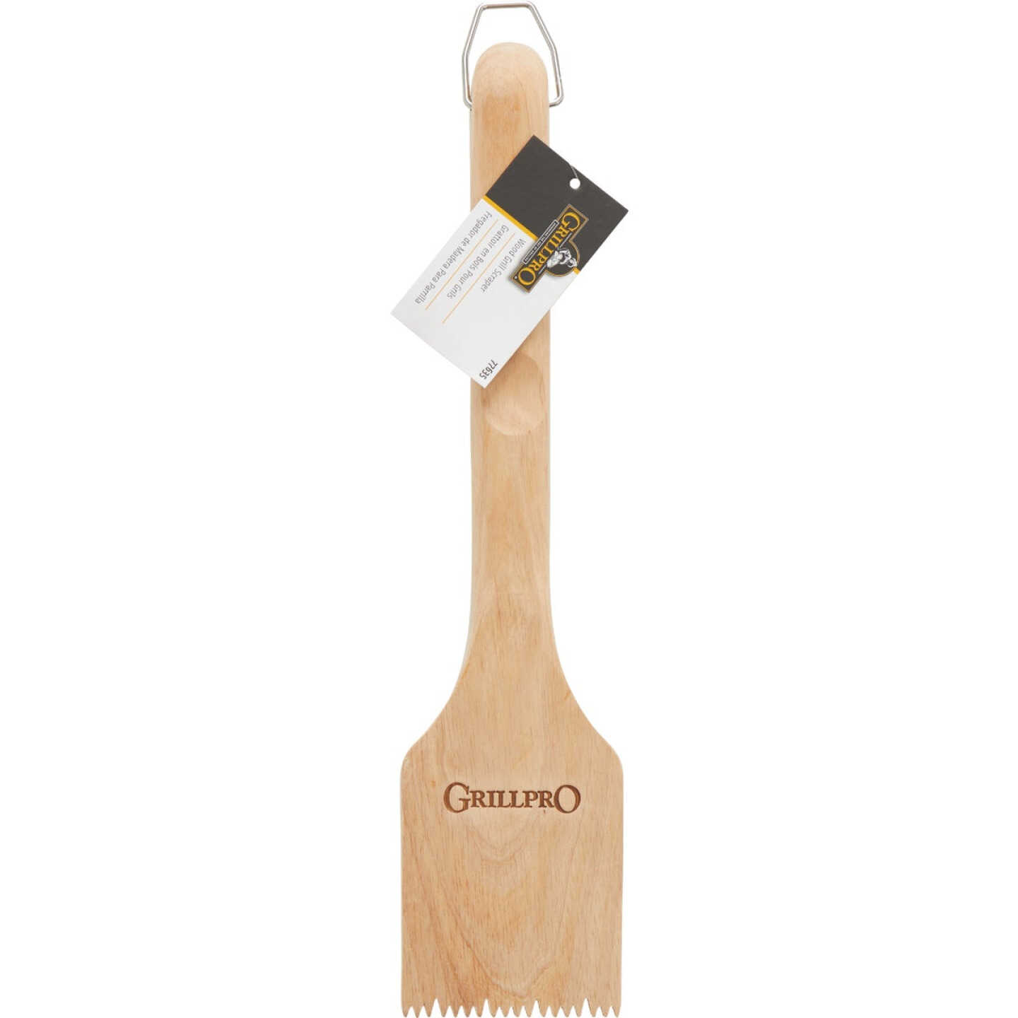 GrillPro 3.5 In. W. x 17 In. L. Wooden Grill Scraper Image 2