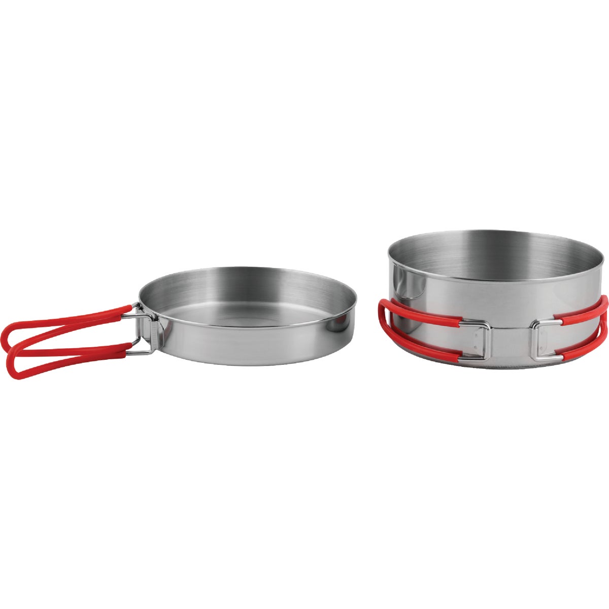 Coghlans 5-Piece Stainless Steel Mess Kit with Cover Image 6