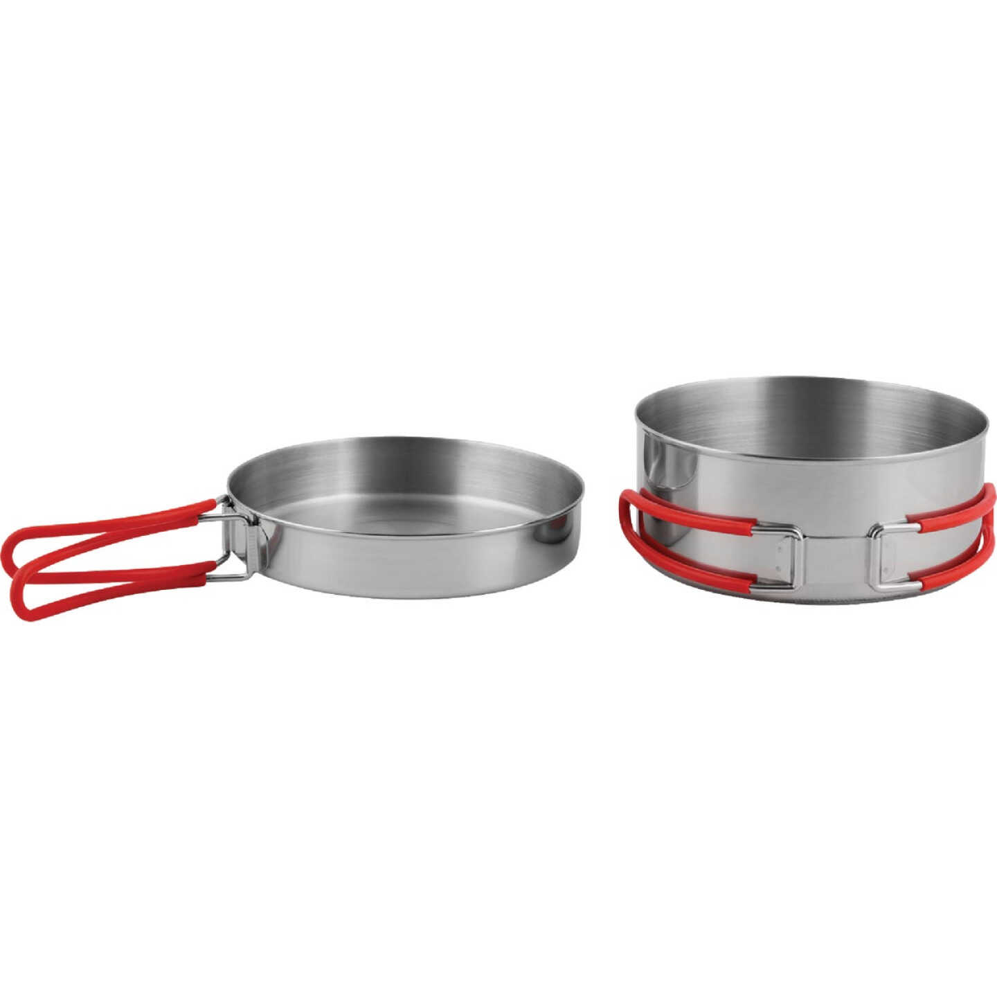 Coghlans 5-Piece Stainless Steel Mess Kit with Cover Image 6