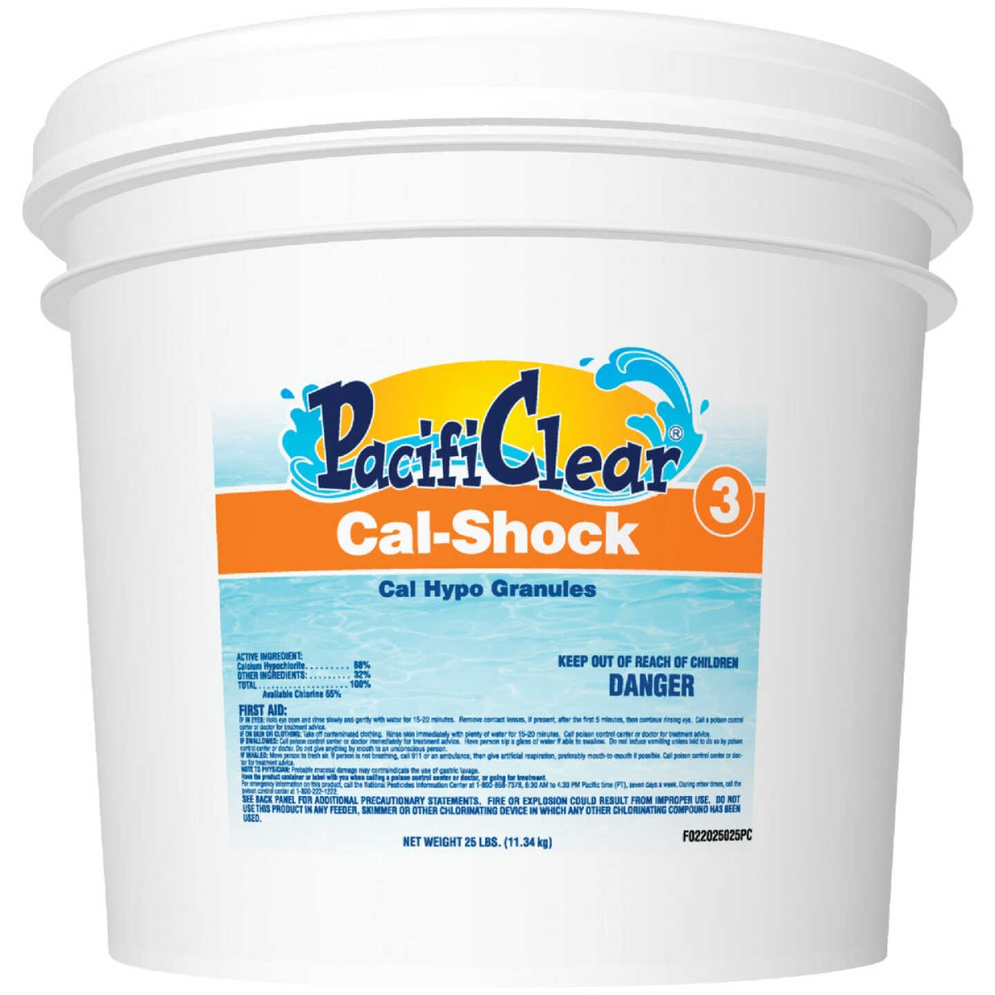 PacifiClear Cal-Shock 25 Lb. Granule Image 1
