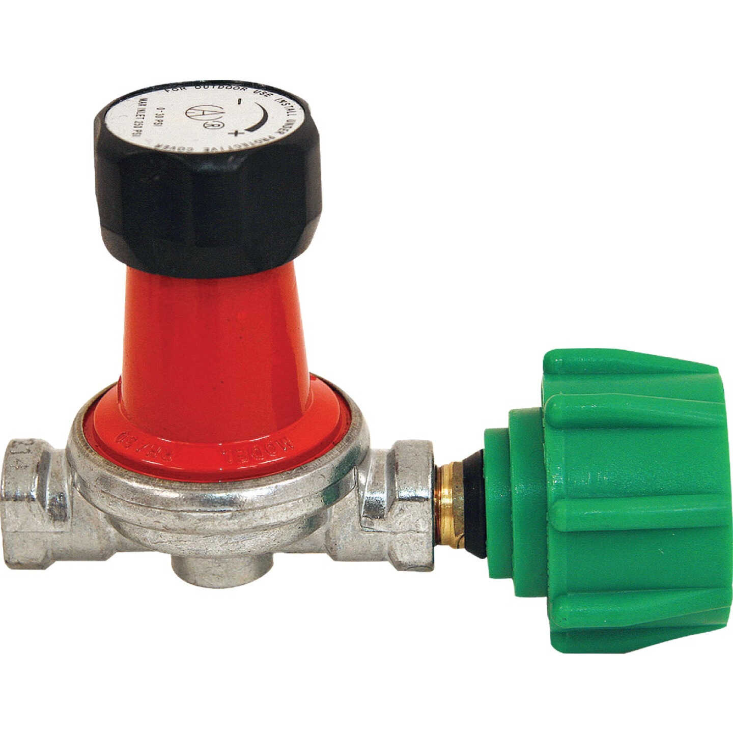 Bayou Classic 1/4 In. x 1/4 In. Steel Adjustable Gas Regulator Image 1