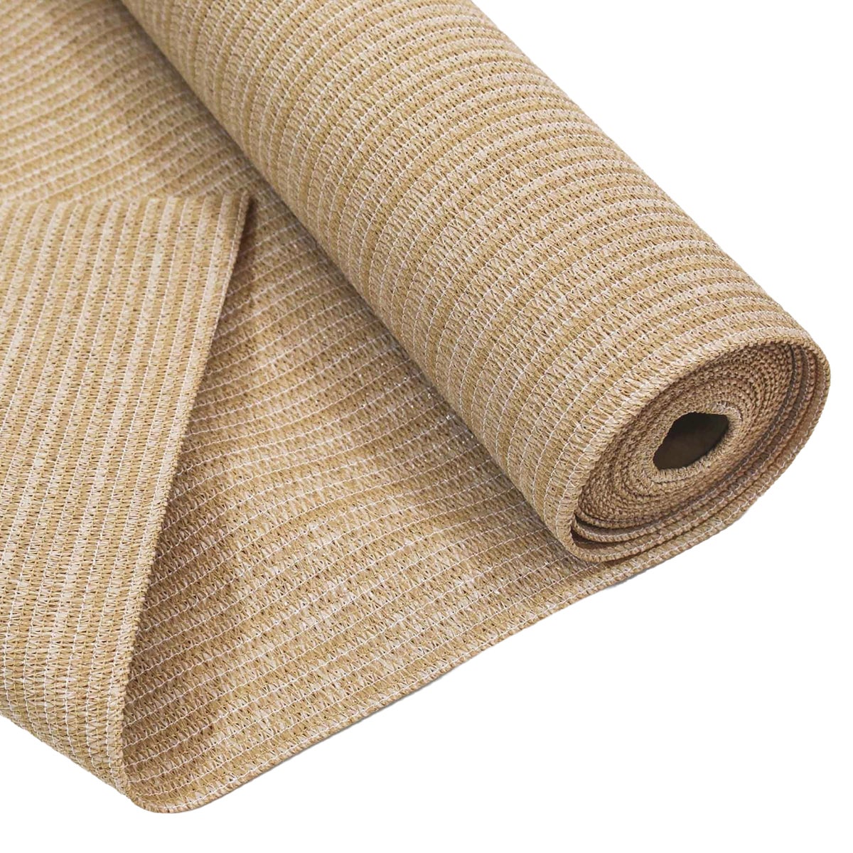 Coolaroo 6 Ft. x 15 Ft. Beech 70% UV Screening Shade