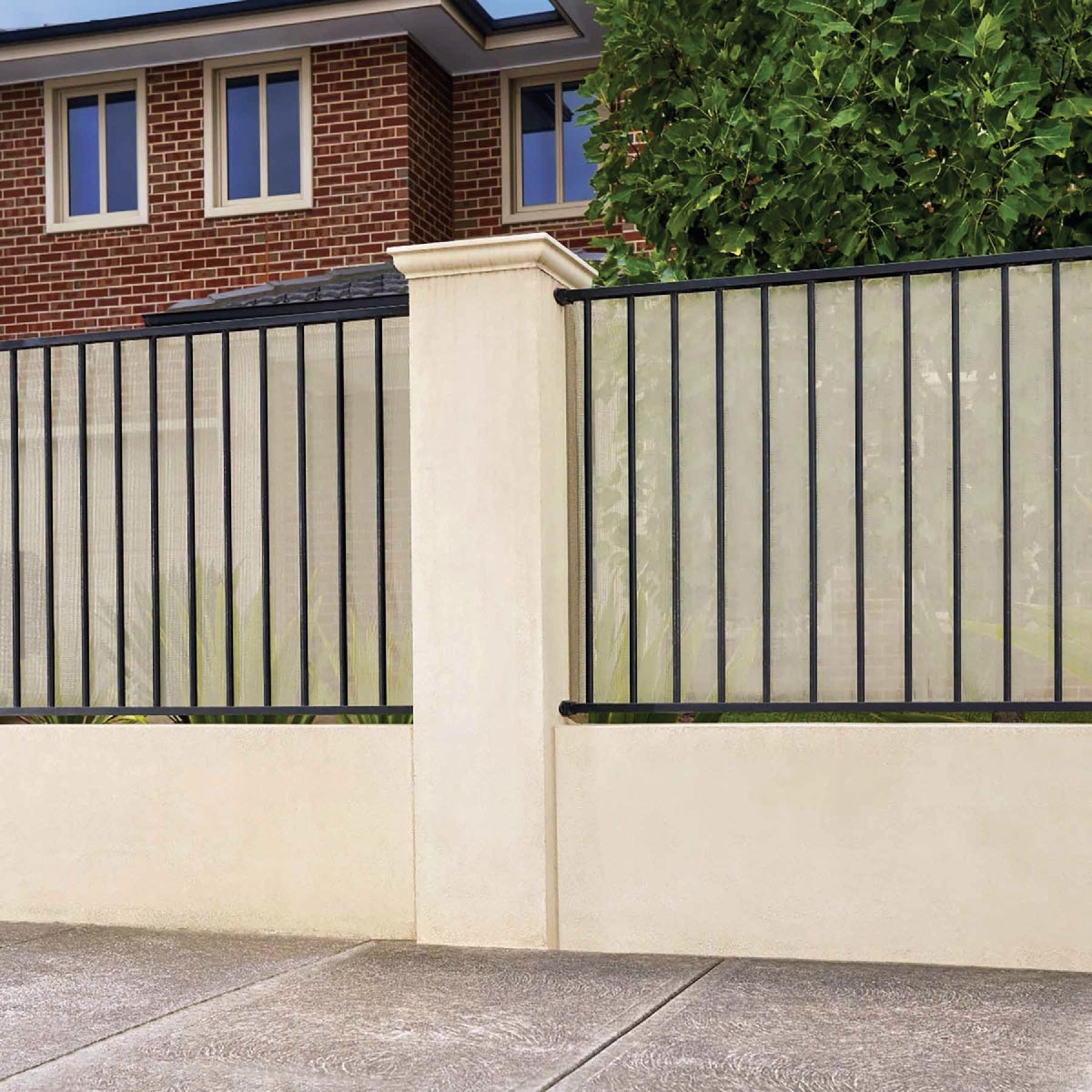 Coolaroo 6 Ft. x 15 Ft. Beech 70% UV Screening Shade Image 4