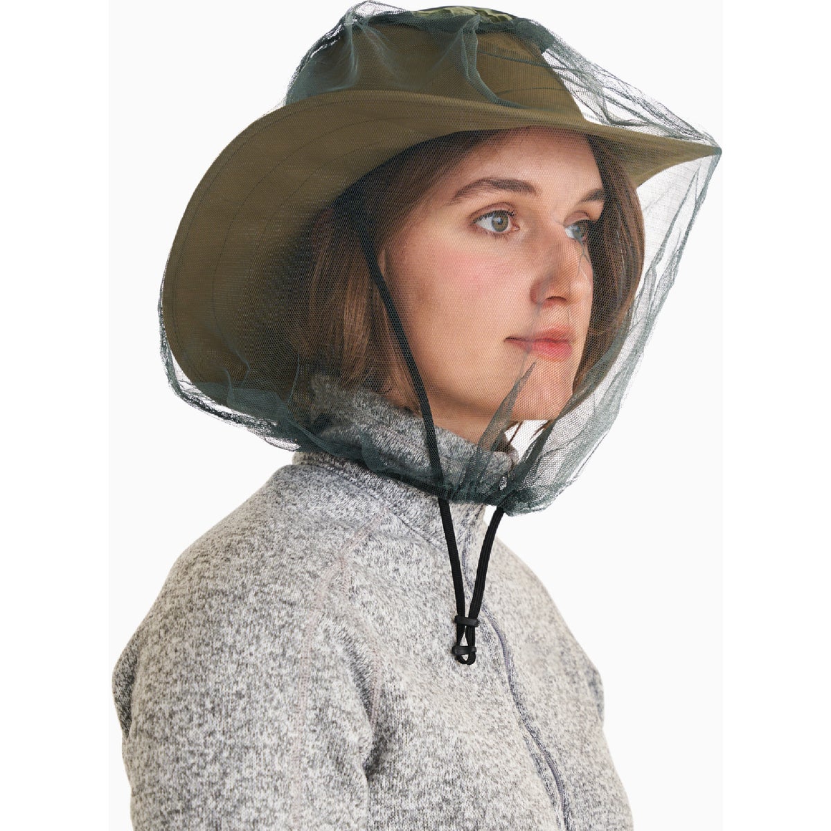 Coghlans Fine Polyester Mest Mosquito Head Net Image 2