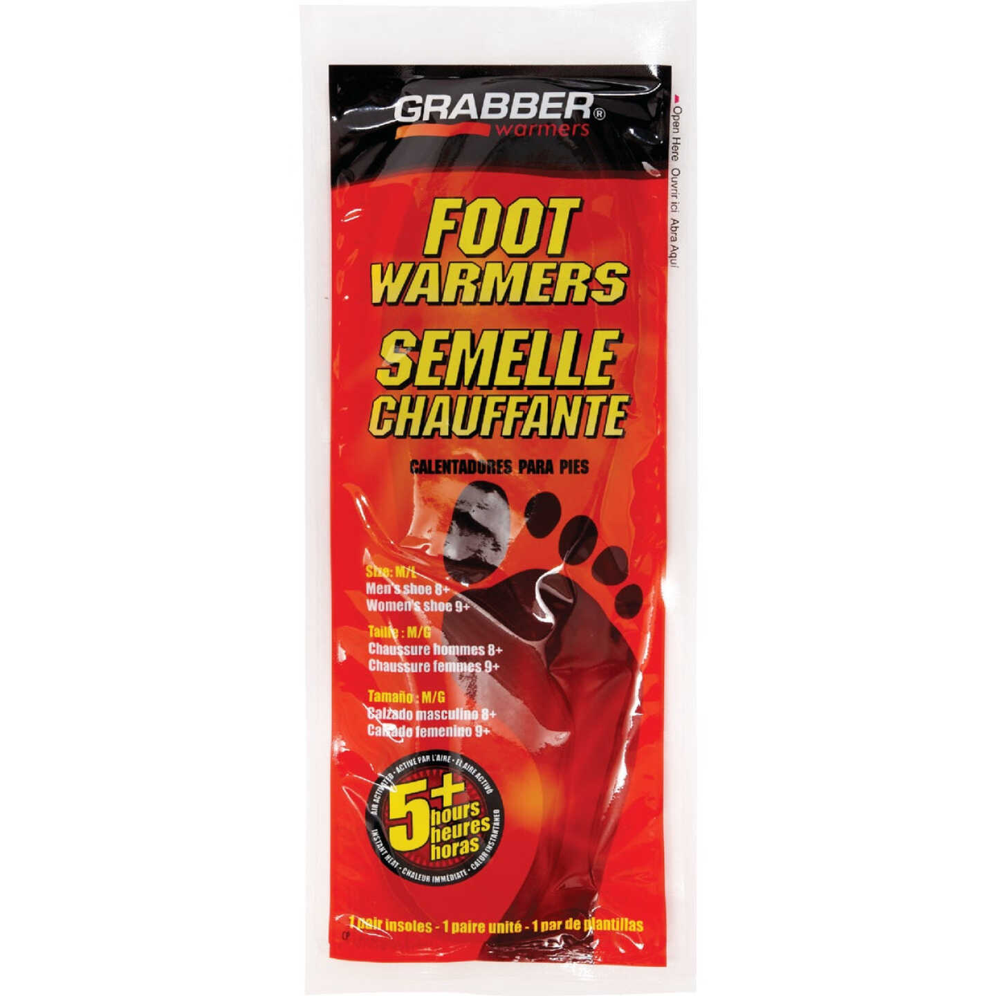 Grabber Medium/Large Foot Warmer Image 1