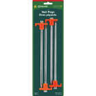Coghlans 10 In. Steel Tent Nail Peg (4-Pack) Image 1