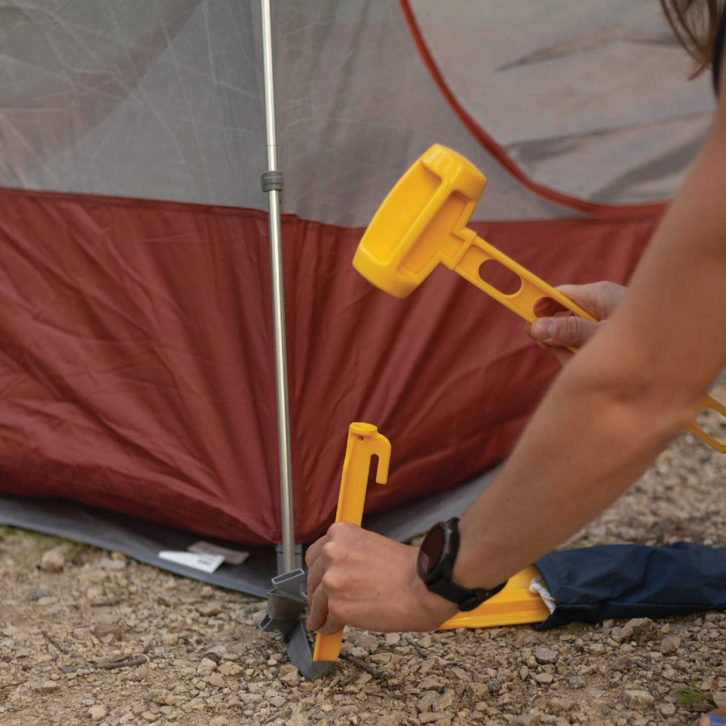 Coghlans 9 In. Recycled Polypropylene Tent Peg (6-Pack) Image 2