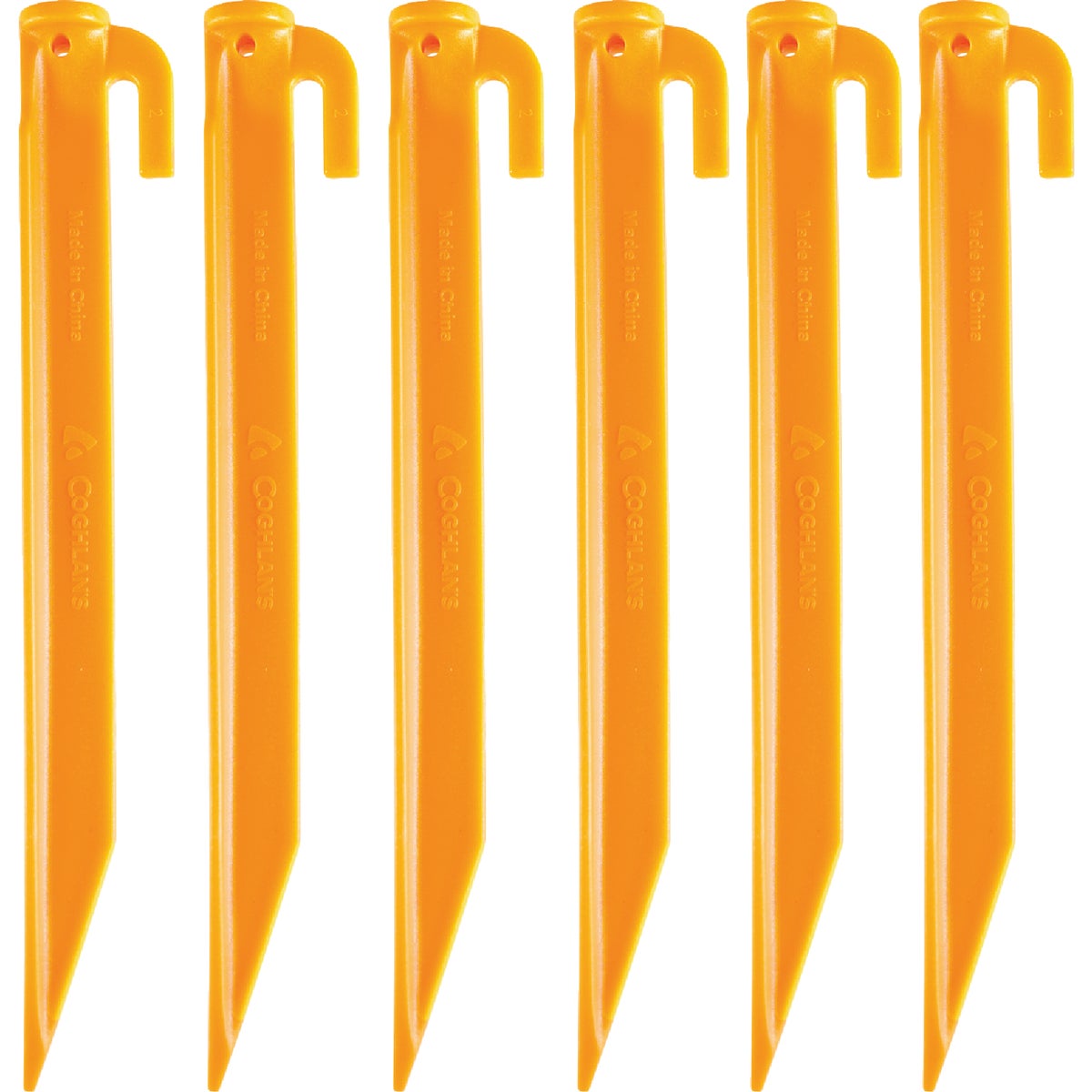 Coghlans 9 In.  Recycled Polypropylene Tent Peg (6-Pack) Image 3