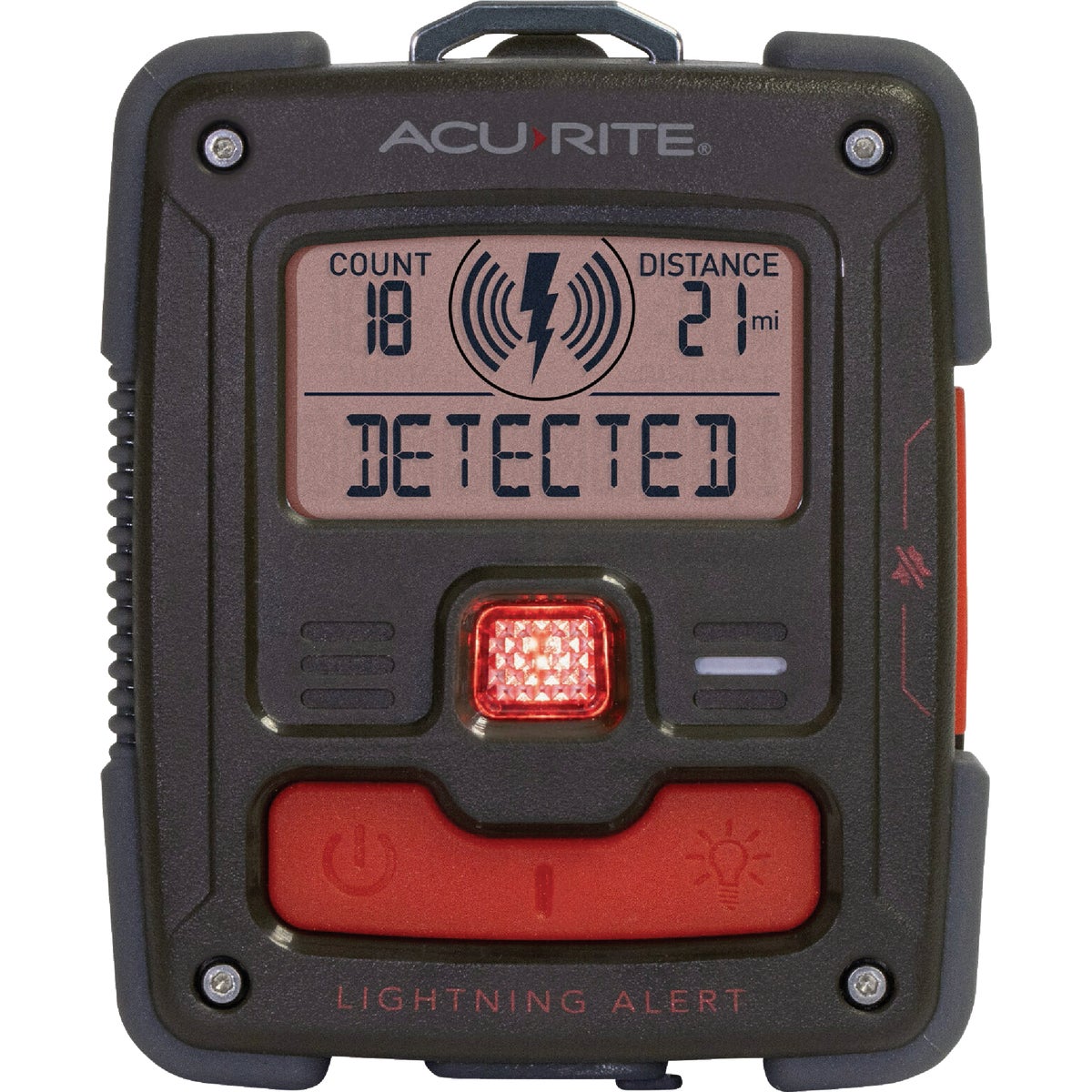 AcuRite Portable Lightning Detector with Audible Alerts