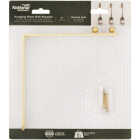National Hardware 7 In. Brushed Gold Steel Hanging Wall Plant Bracket Image 3