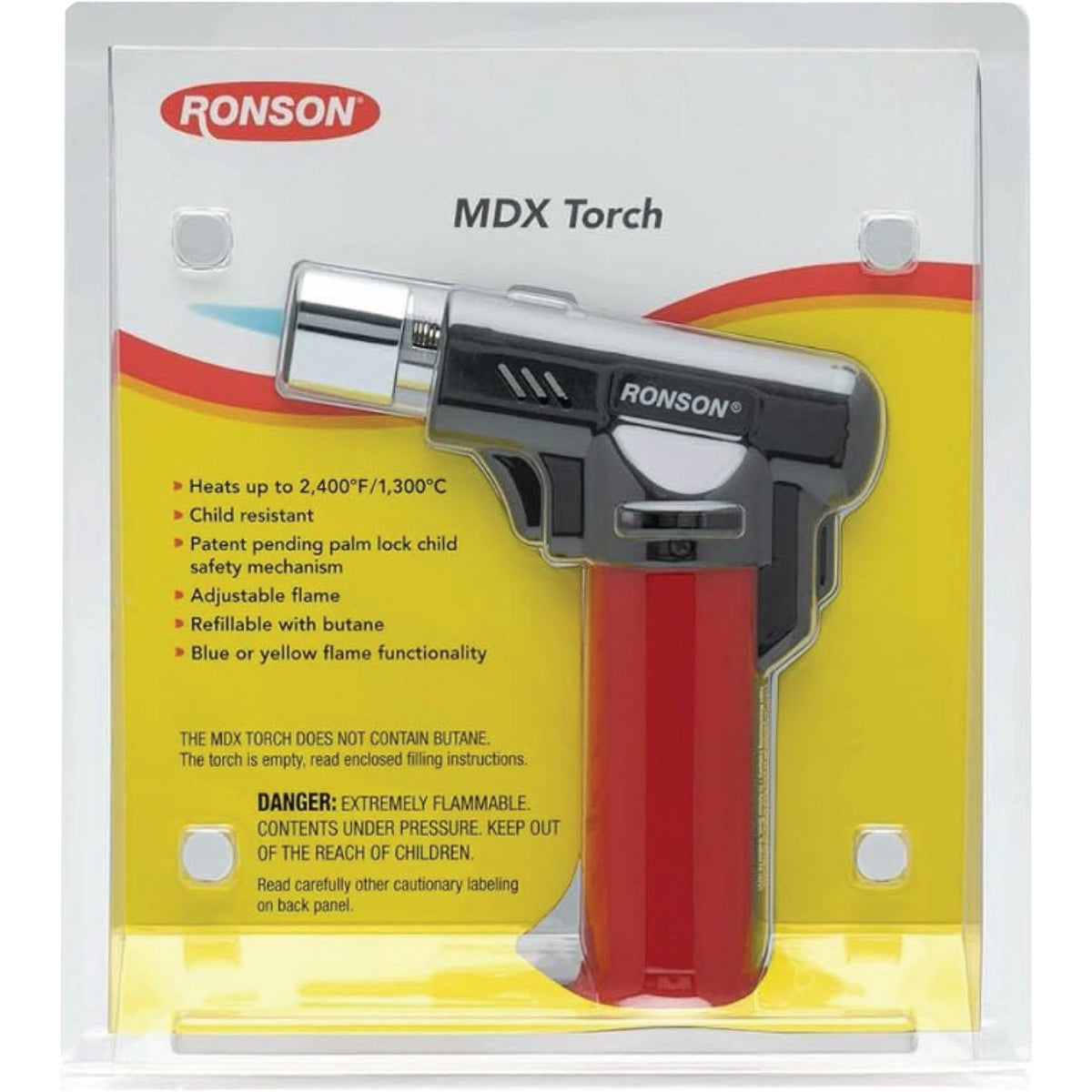 Ronson MDX Torch Butane Lighter