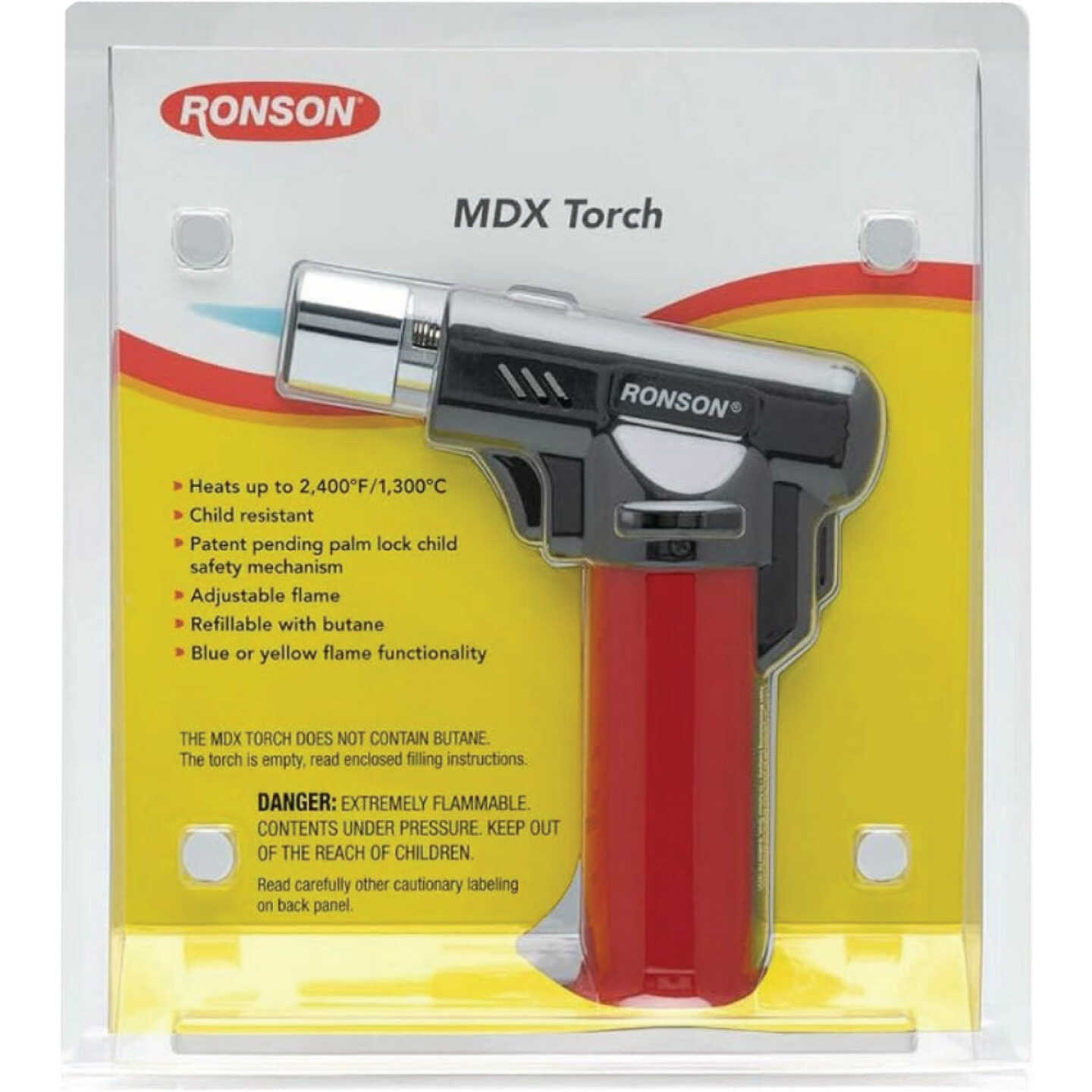 Ronson MDX Torch Butane Lighter Image 1