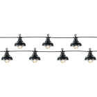 Lumineo 15 Ft. 10-Light Warm White LED Outdoor Party String Light Set Image 1