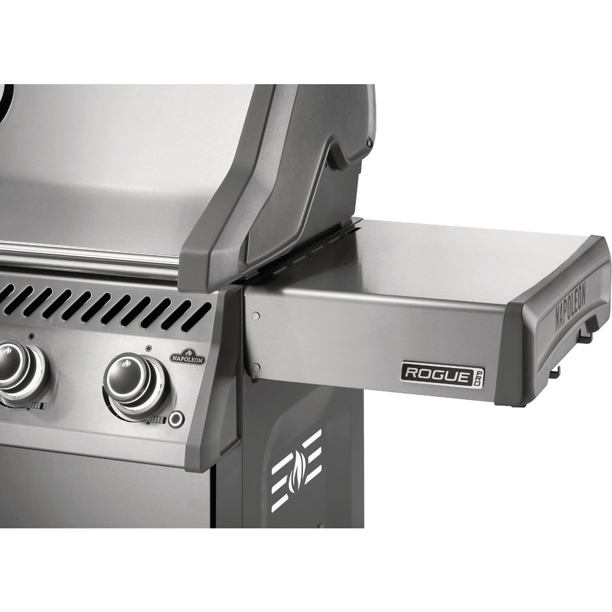 Napoleon Rogue Pro 525 4-Burner Natural Gas Grill with Infrared Side Burner, Stainless Steel Image 5