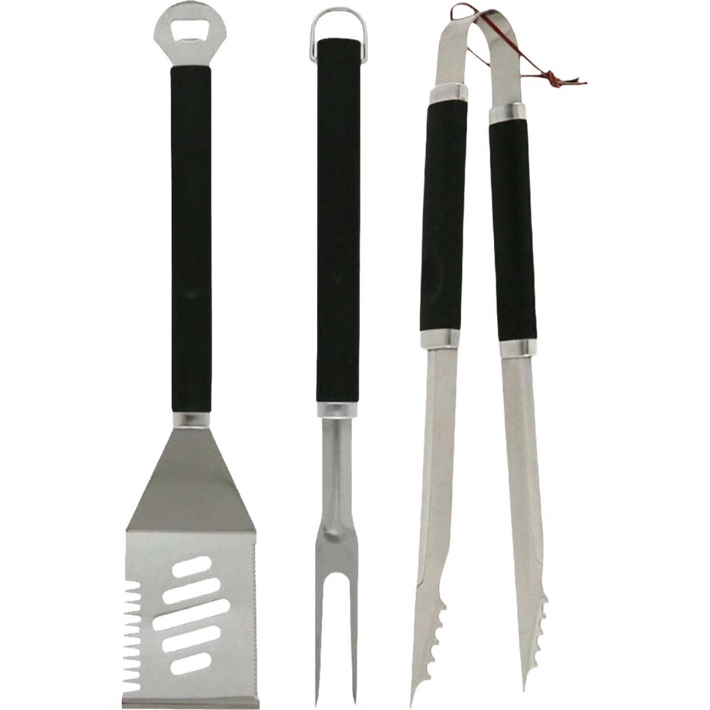 Mr. Bar-B-Q Plastic Finger Grip Tool Set (3-Piece) Image 1