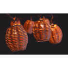 10CT RATTAN LIGHTS Image 2