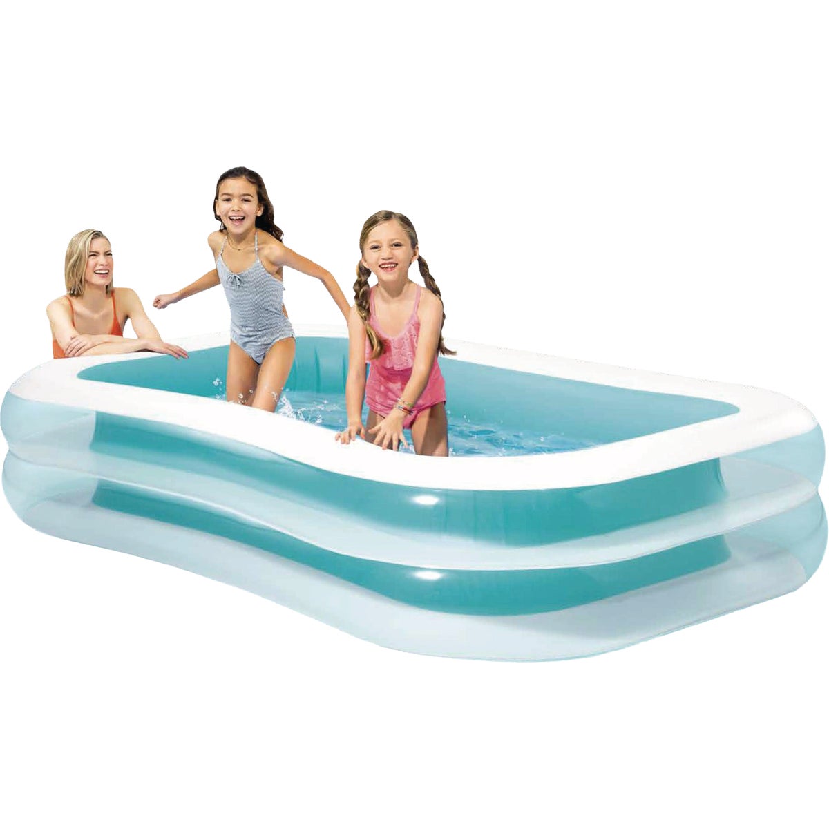 Intex Swim Center 103 In. x 36 In. x 22 In. 198 Gal. Inflatable Family Pool Image 3
