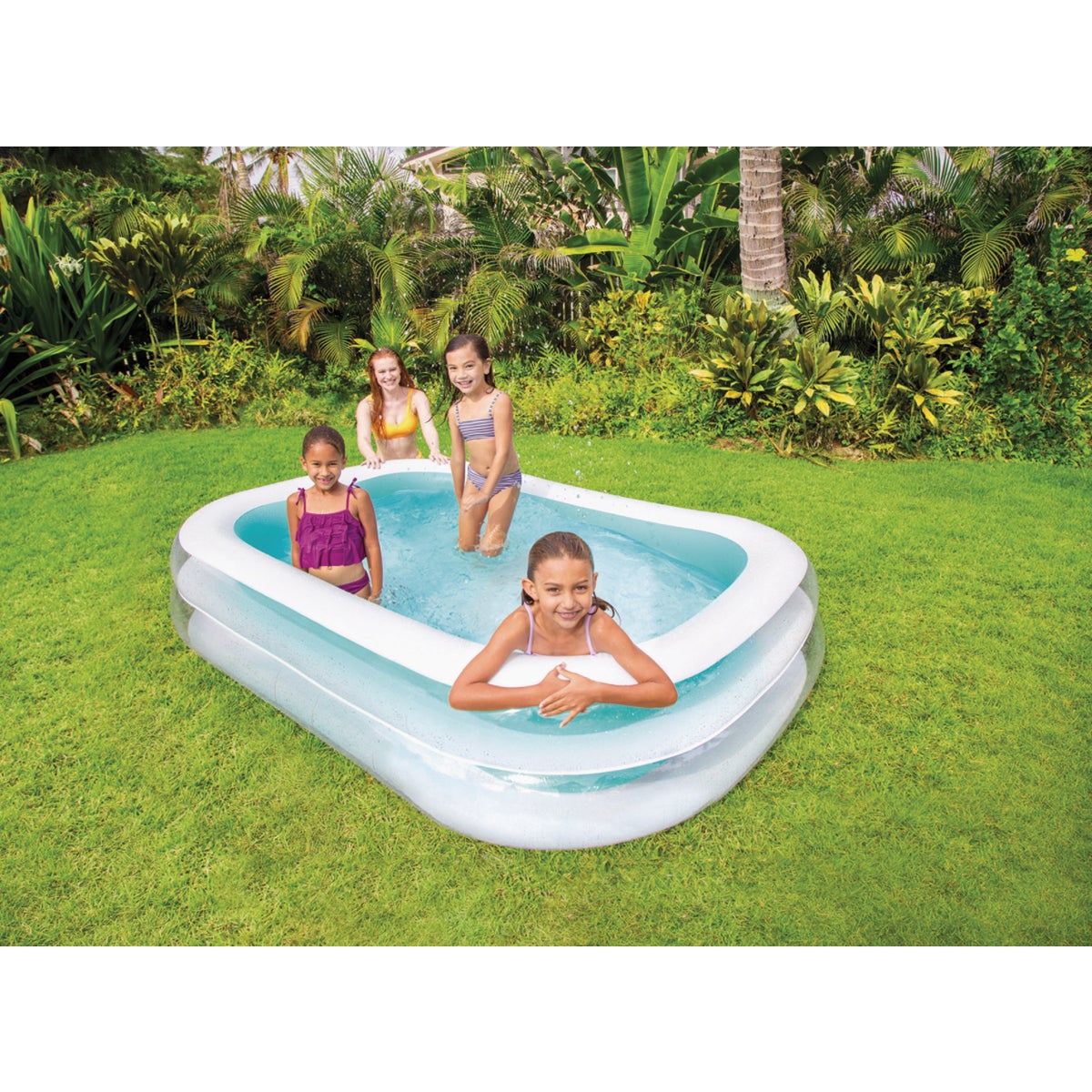 Intex Swim Center 103 In. x 36 In. x 22 In. 198 Gal. Inflatable Family Pool Image 2